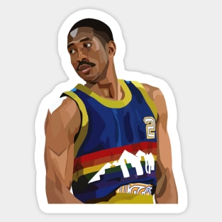 Alex English of the Denver Nuggets Sticker